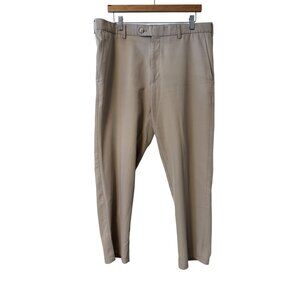 Peter Millar Crown Sport Performance Pants 36"x27.5" Beige Tan Taupe